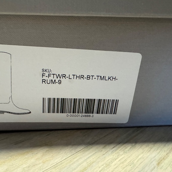 EVERLANE THE RIDING BOOT RUM SIZE 9 - Picture 3 of 11
